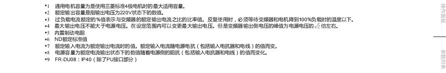 三菱變頻器FR-A800系列