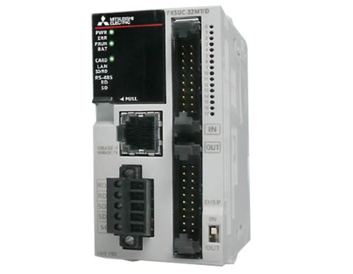 三菱PLC-FX5UC系列高端連接器型